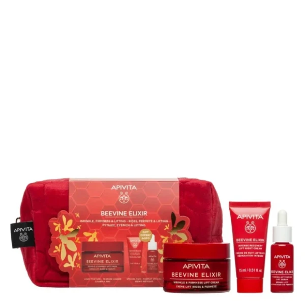 7496216-Apivita Coffret Beevine Elixir - Creme Ligeiro + Creme Noite + Elixir Sérum Lift.webp